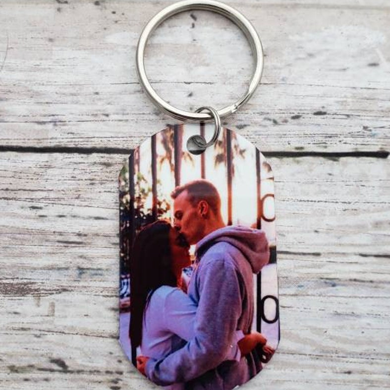 Wherever You Go, Come Back To Me Keychain, Personalized Picture Keychain, Valentine's Day Gift For Boyfriend, Long Distance Relationship