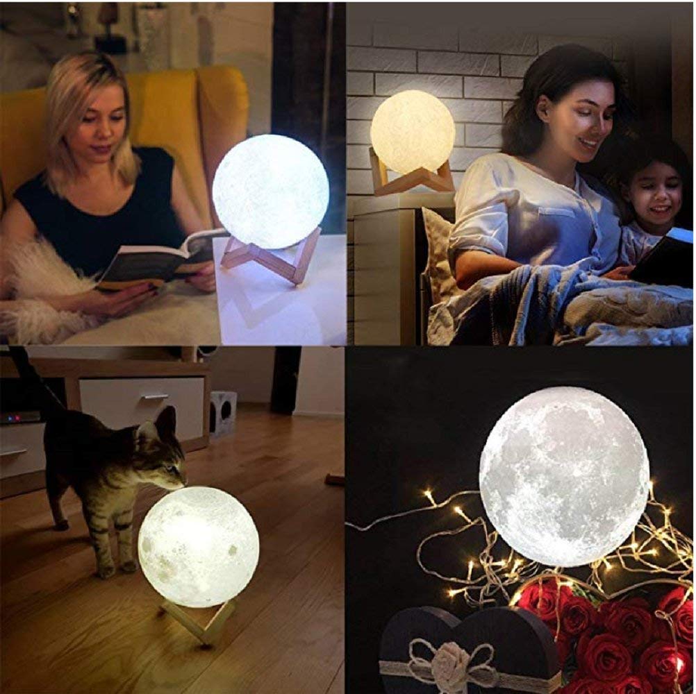 CUSTOM PHOTO MOON LAMP