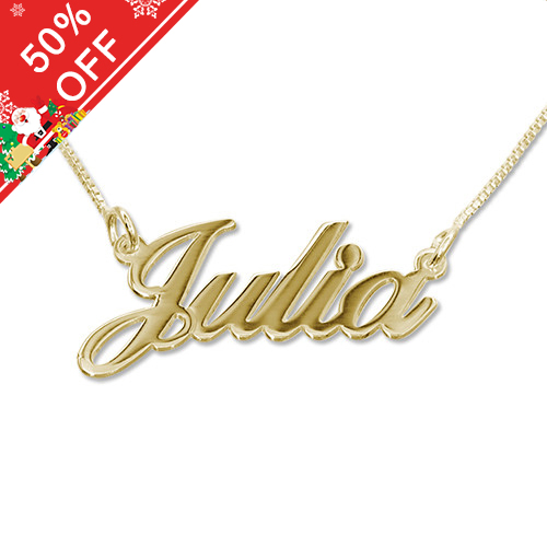 Small Classic Name Necklace